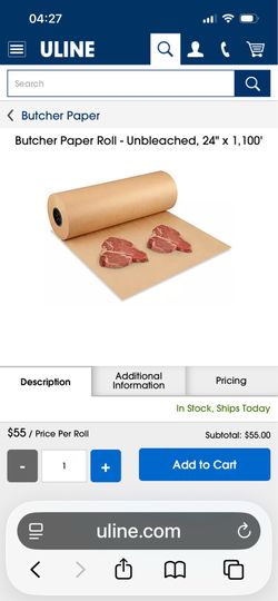 Butcher paper