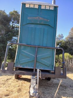 Trailer with Portea potty