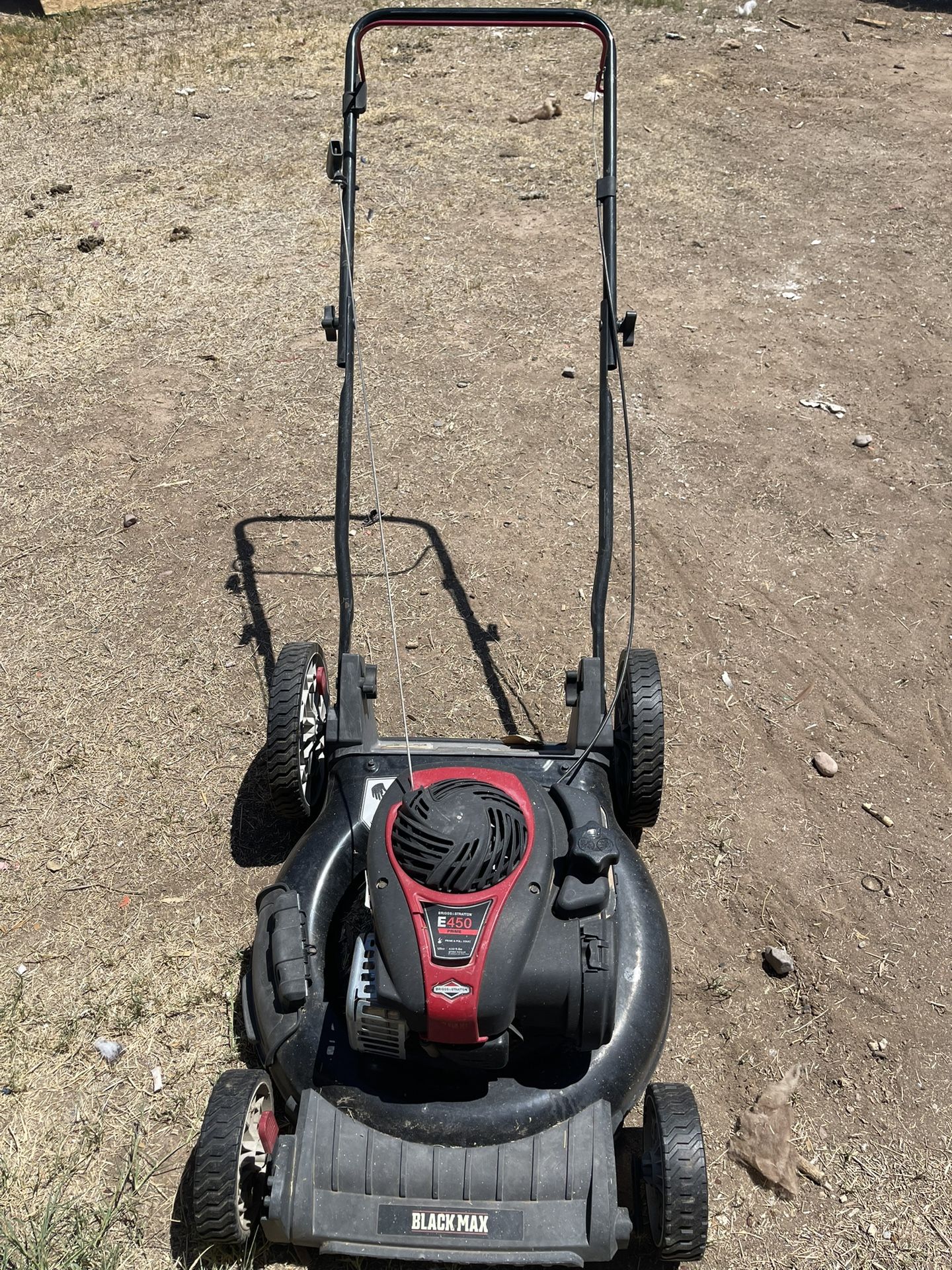 Black Max Lawn Mower