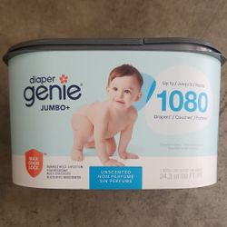 Diaper Genie Jumbo + Square Refill