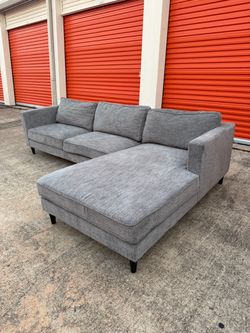 Grey Modern Sectional Couch
