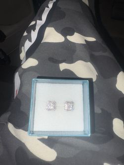 Diamond Square Earrings
