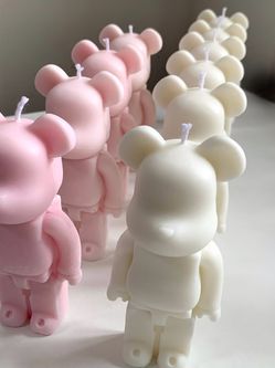Bearbrick Candles
