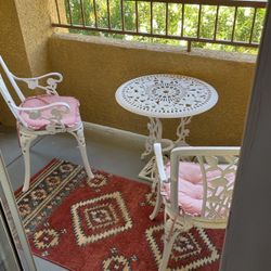 Iron Tea Chairs & Tables
