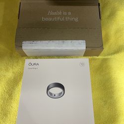 Oura ring gen 4 sz 13 stealth color brand new sealed box
