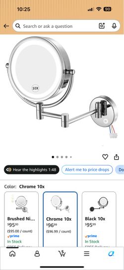 LED Makeup Mirror