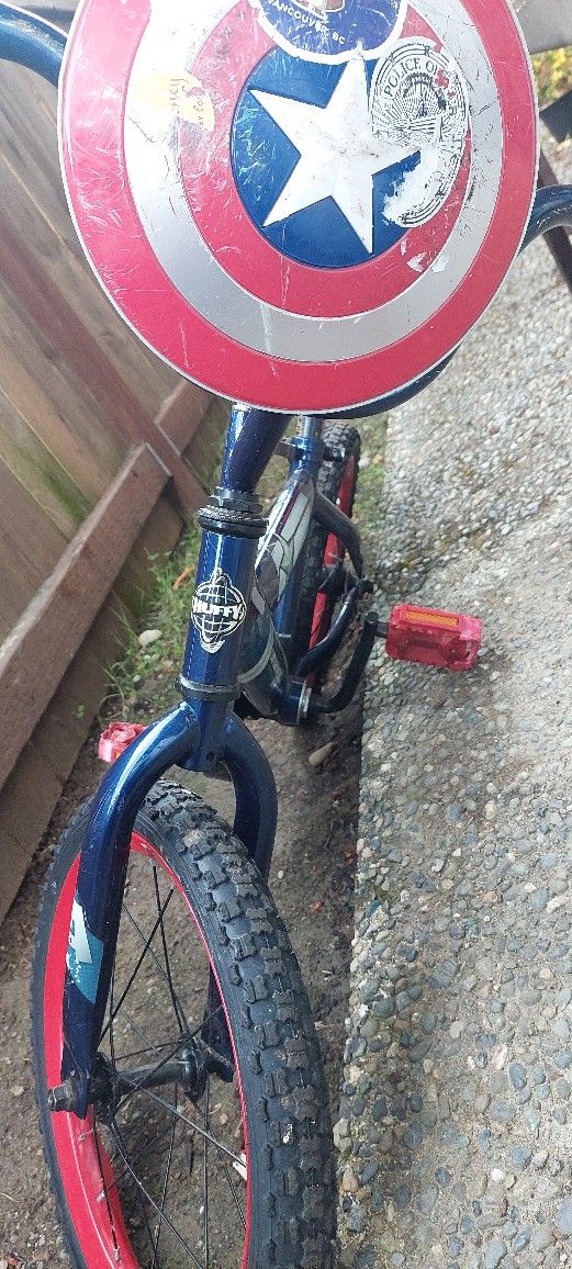Kids Captain America Bike for Sale in Bellevue, WA OfferUp