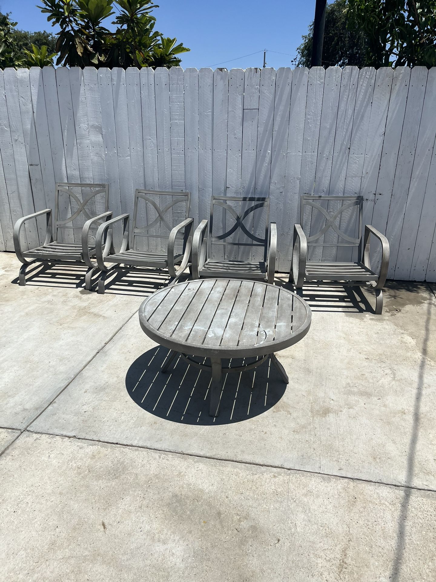 Outside Table And Chairs