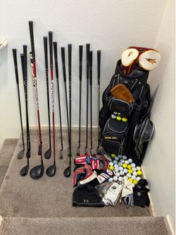 Complete Premium Golf Club Set – Ping, Callaway XR16, Cleveland & Odyssey + Bag & Accessories
