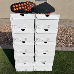 Nike Mind 001 Slide Black Chrome NEW/RECEIPT SIZES: 2x 8 , 6x 9  $240 EACH FIRM ONLY!