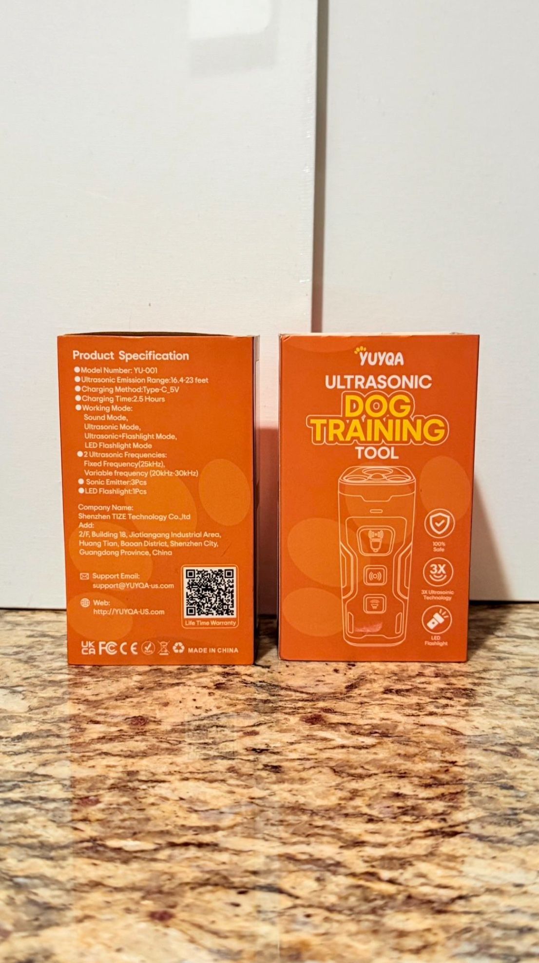 2 Yuyuga Ultrasonic Dog Training tool Brand New