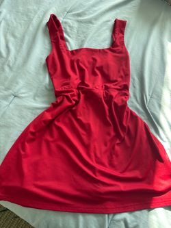 Red dress