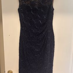 Ralph Lauren Navy Short Dress Size 12