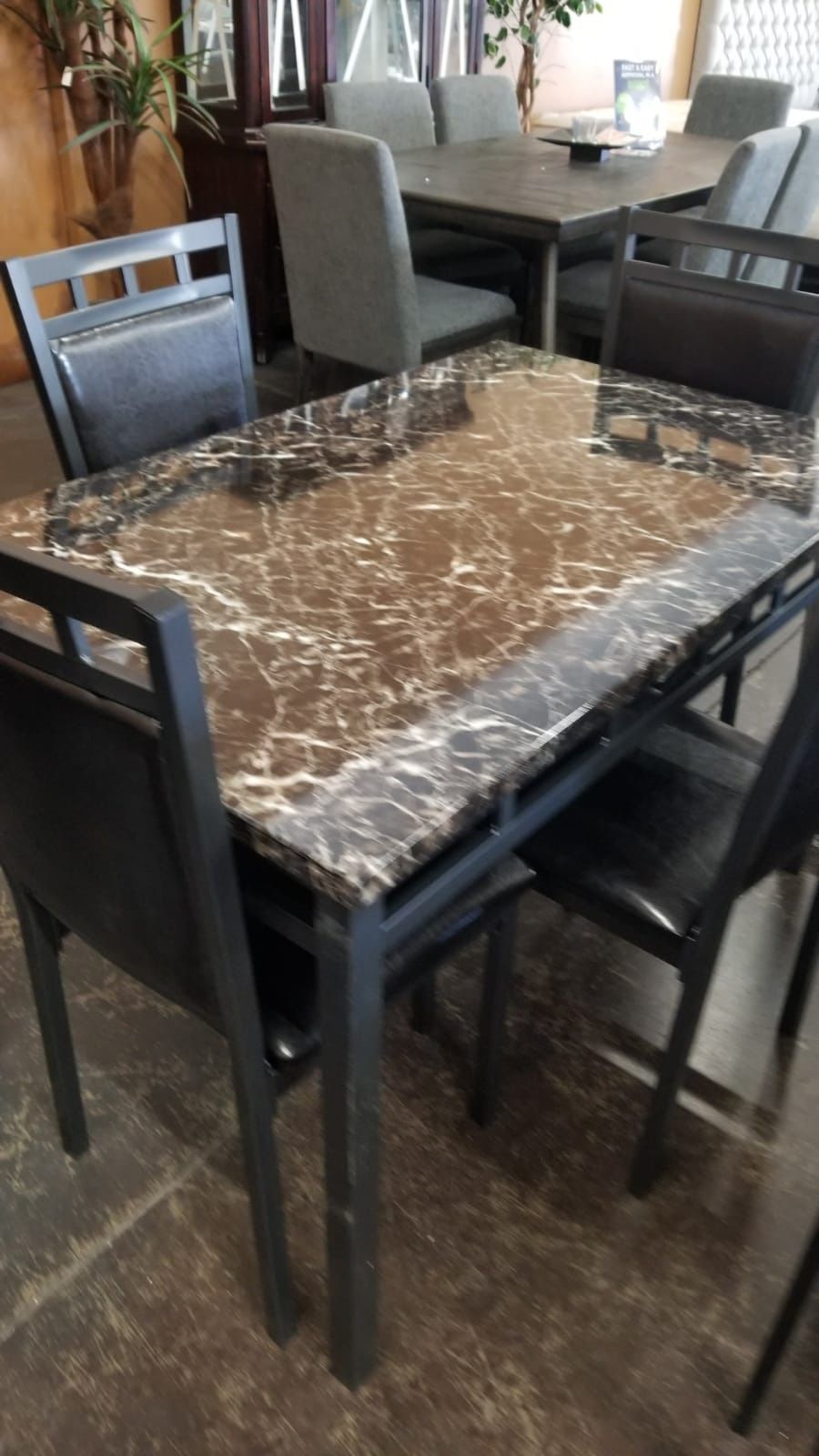 5 pc regular height dinette set