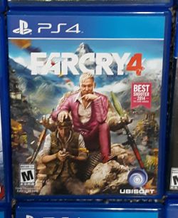 Farcry 4 ps4 game