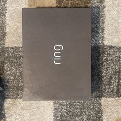 Never Installed Like New Ring doorbell