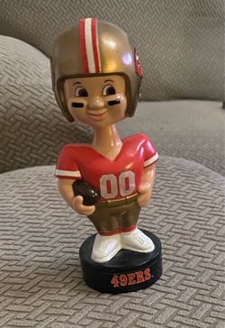 Vintage SF 49er bobble head
