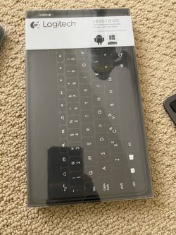 Logitech Fabric thin profile keyboard. keys to go