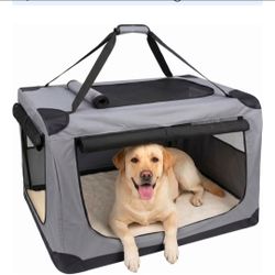 Soft dog carrier foldable LARGE