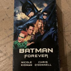 Batman Forever VHS