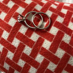 Silver Engagement Ring Size 4