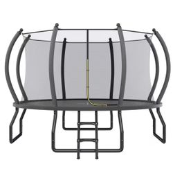 10’ New Trampoline - with net and ladder