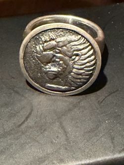 David Yurman Woman’s Petrus Lion￼ Signet Ring