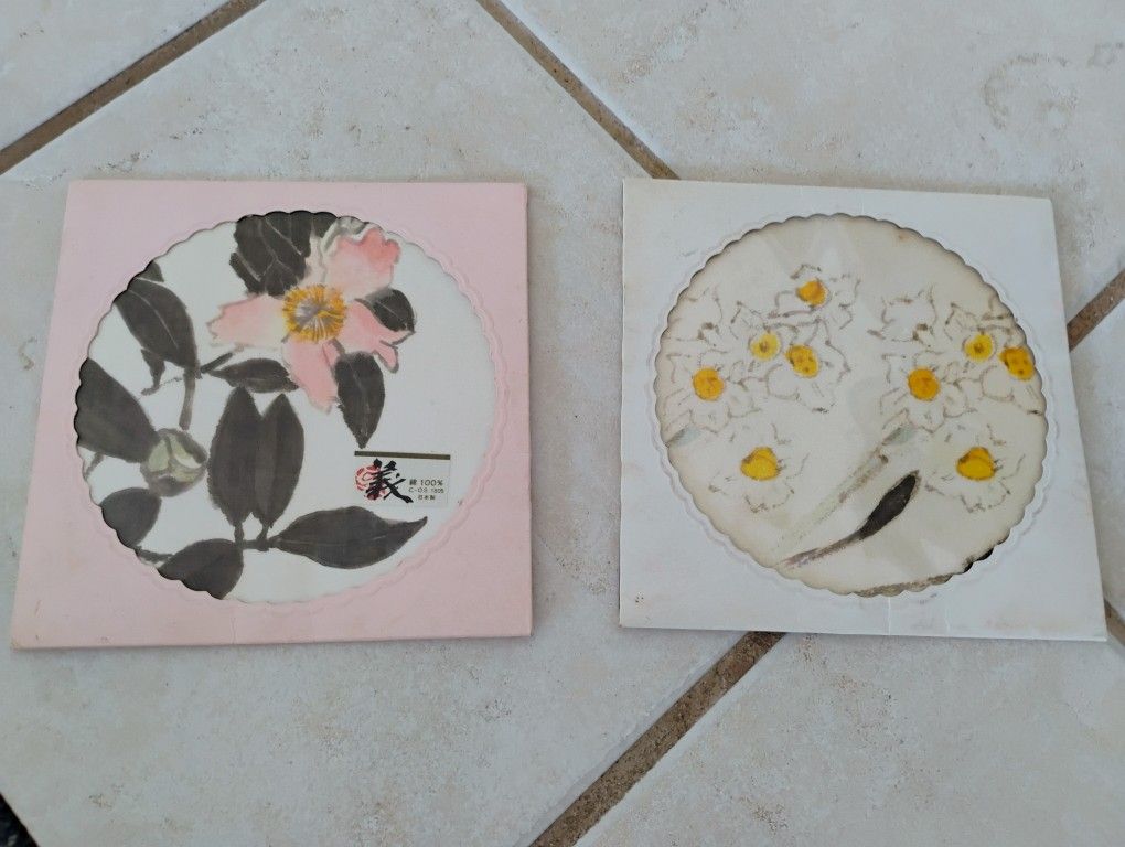 Japanese Handkerchiefs ($10) And Bandanas ($20), Never Used