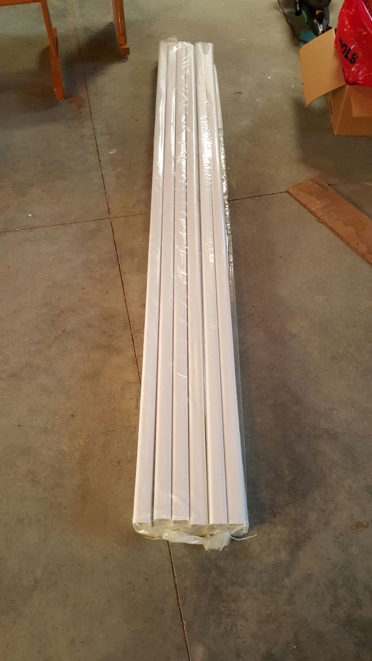 NEW vinyl sleeves for 2x4x8 lumber