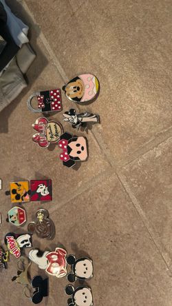Disney pins (sold as a set and individually etc.)