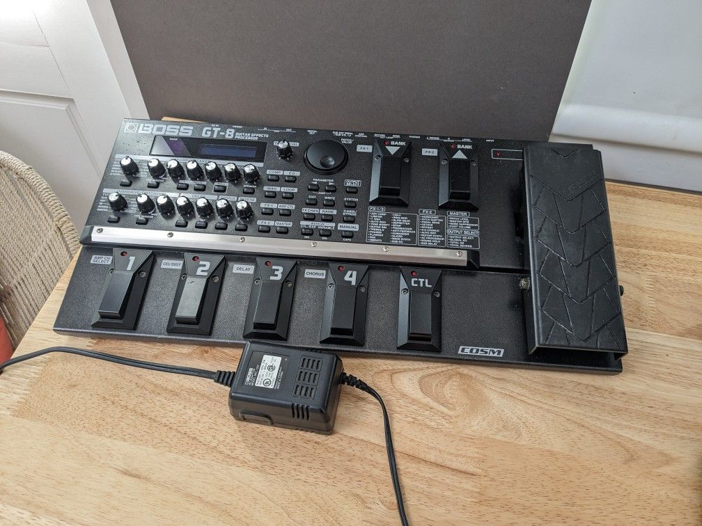 Boss GT8 Multi Effects Guitar Pedal for Sale in Santa Ana, CA OfferUp