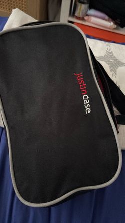 JustinCase Black Zipper Carry Case