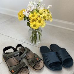 Geox Sandals And Slippers Size 37 Euro Man 5, Women 7 