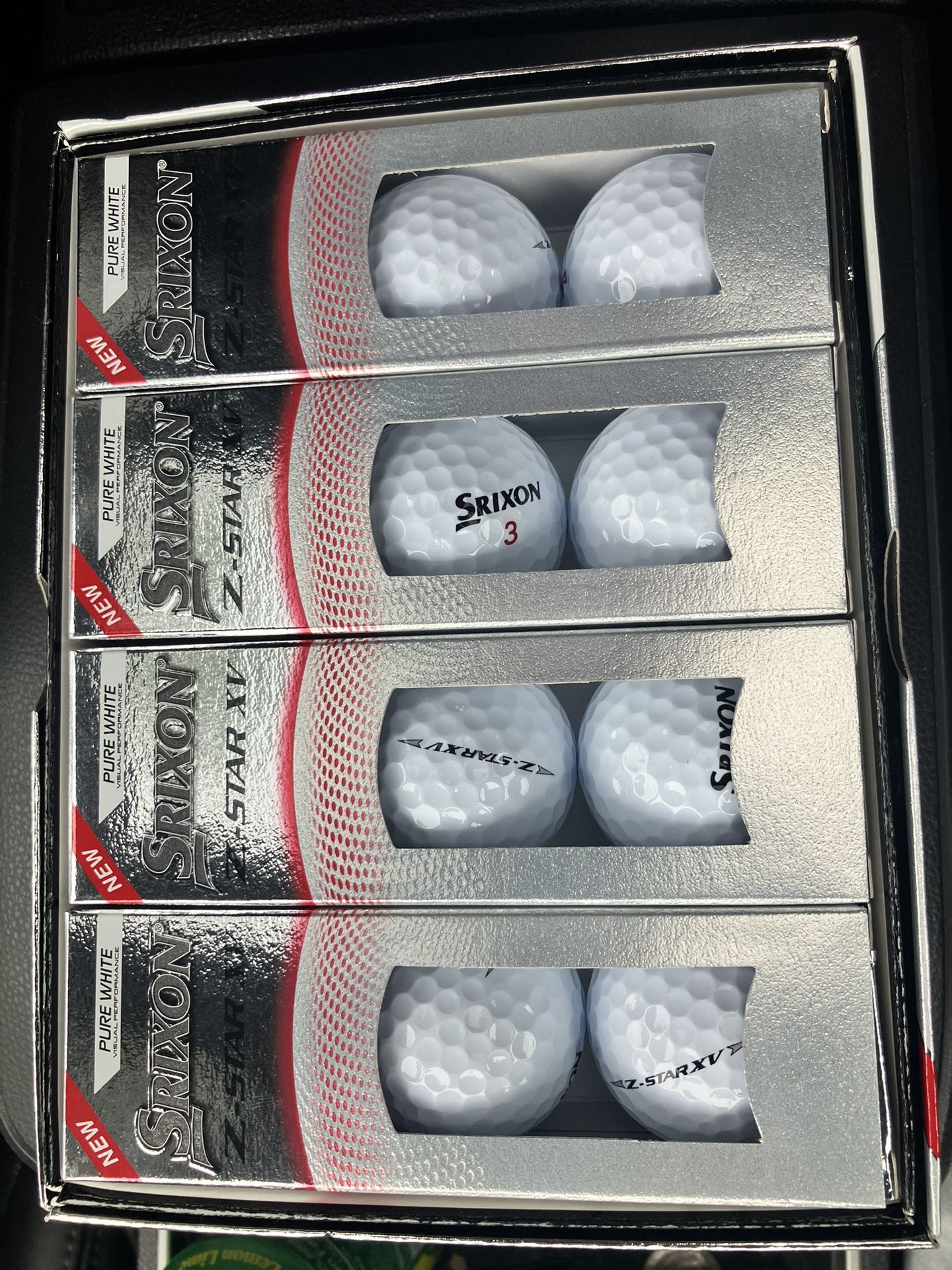 Brand new Dozen Of Srixon Z Star XV Golf Balls