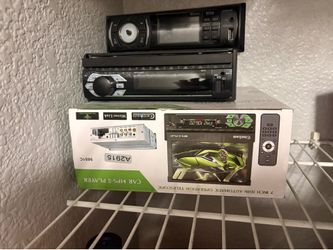Car Audio flip out screen