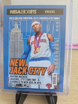 Knicks  Carmelo  Anthony  Insert  Card