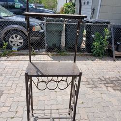Iron Wine Rack 