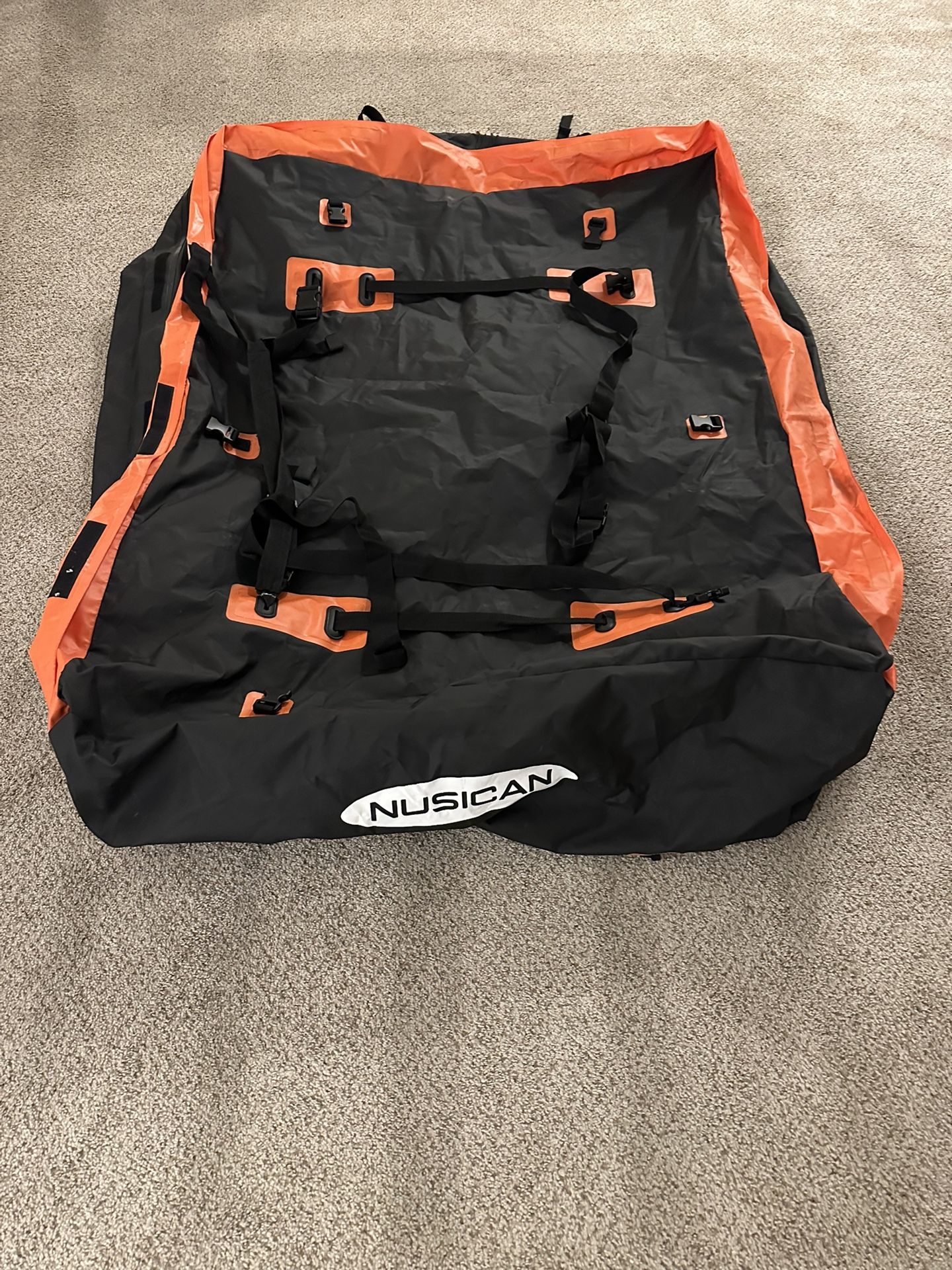 Nusican Car Roof Bag 100% Waterproof Rooftop Cargo Carrier