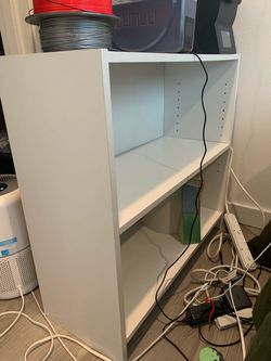 White Bookshelf