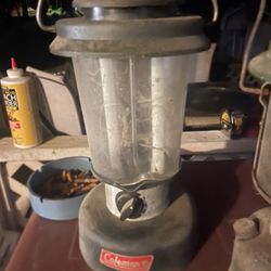 Coleman Lanterns And Coleman Stove 