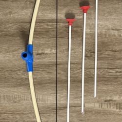 🏹 Kids Toy Bow and 3 Arrows, Suction Cup Tips, Safe and Fun (new)