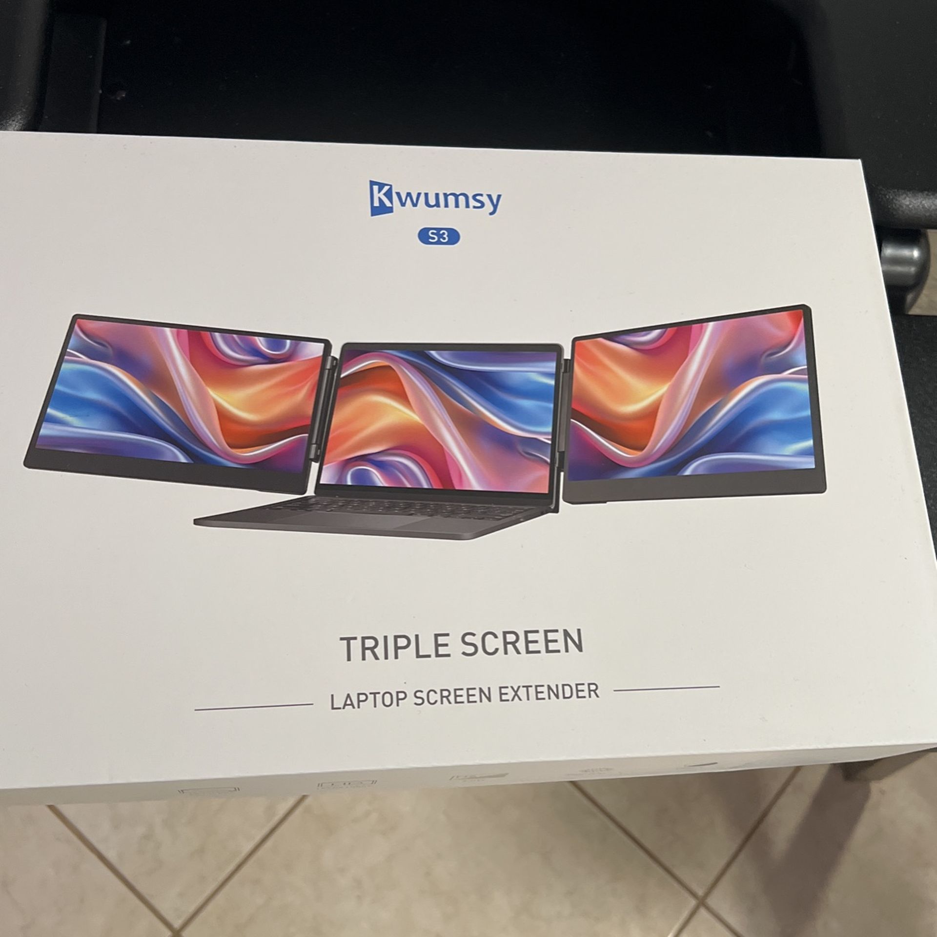 Triple Screen Laptop Extender
