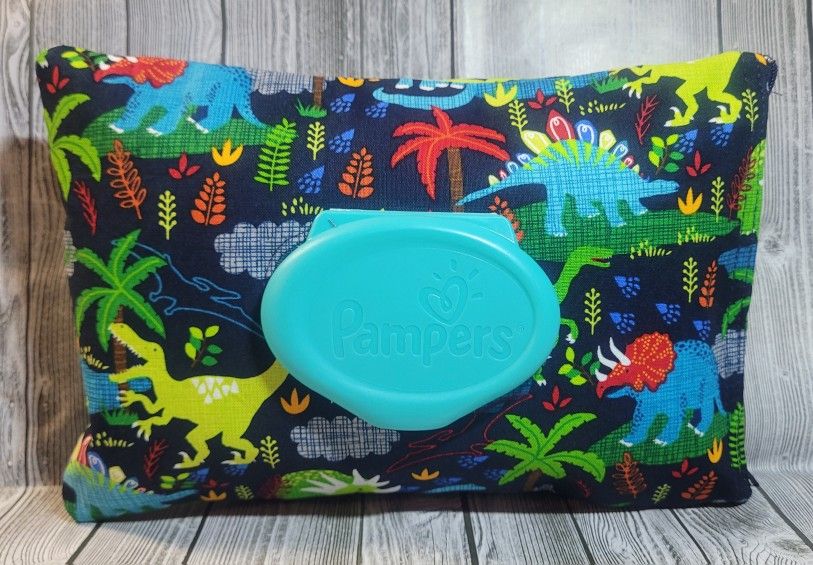 Dinosaurs Pampers Wipes Cover 