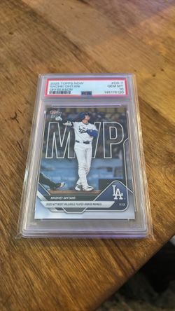 2025 Topps Shohei Ohtani MVP PSA 10