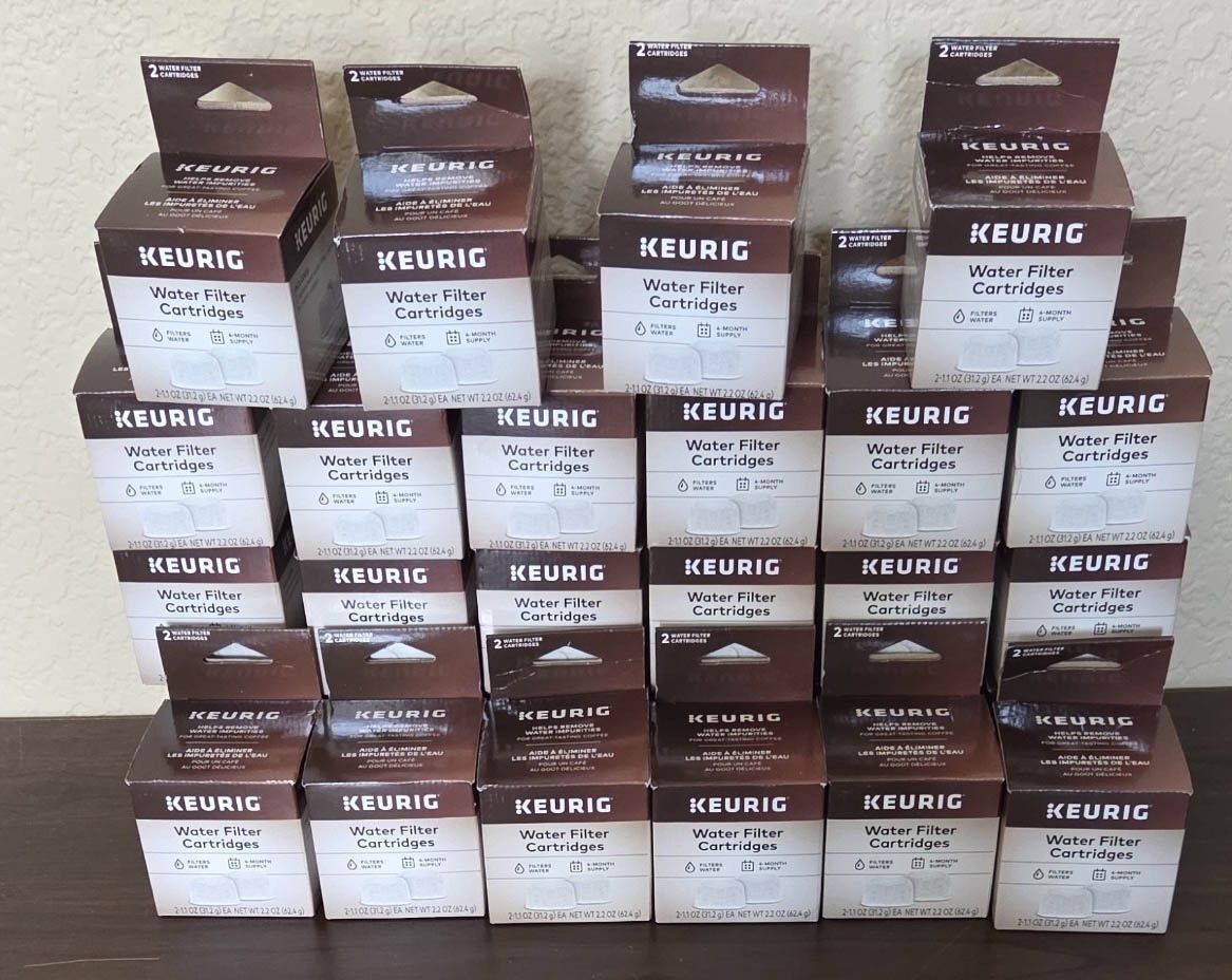 28 Boxes Keurig Water Filter Refill Cartridges all for $20 Resell Flea Market Garage Sales