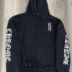 Chrome Heart Plus Crosses Hoodie Sz M