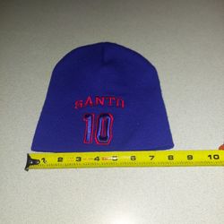 EXTREMELY RARE RON SANTO #10 CAP WITH SEWN ON LETTERS AND NUMBERS