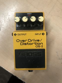 Guitar effects procc , Electronics Boss Audio .. No Charger