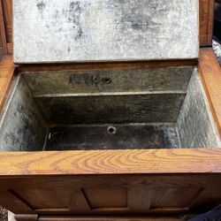 Wooden Box Ice Chest 1(contact info removed)