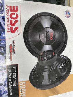 Boss 10”Woofer